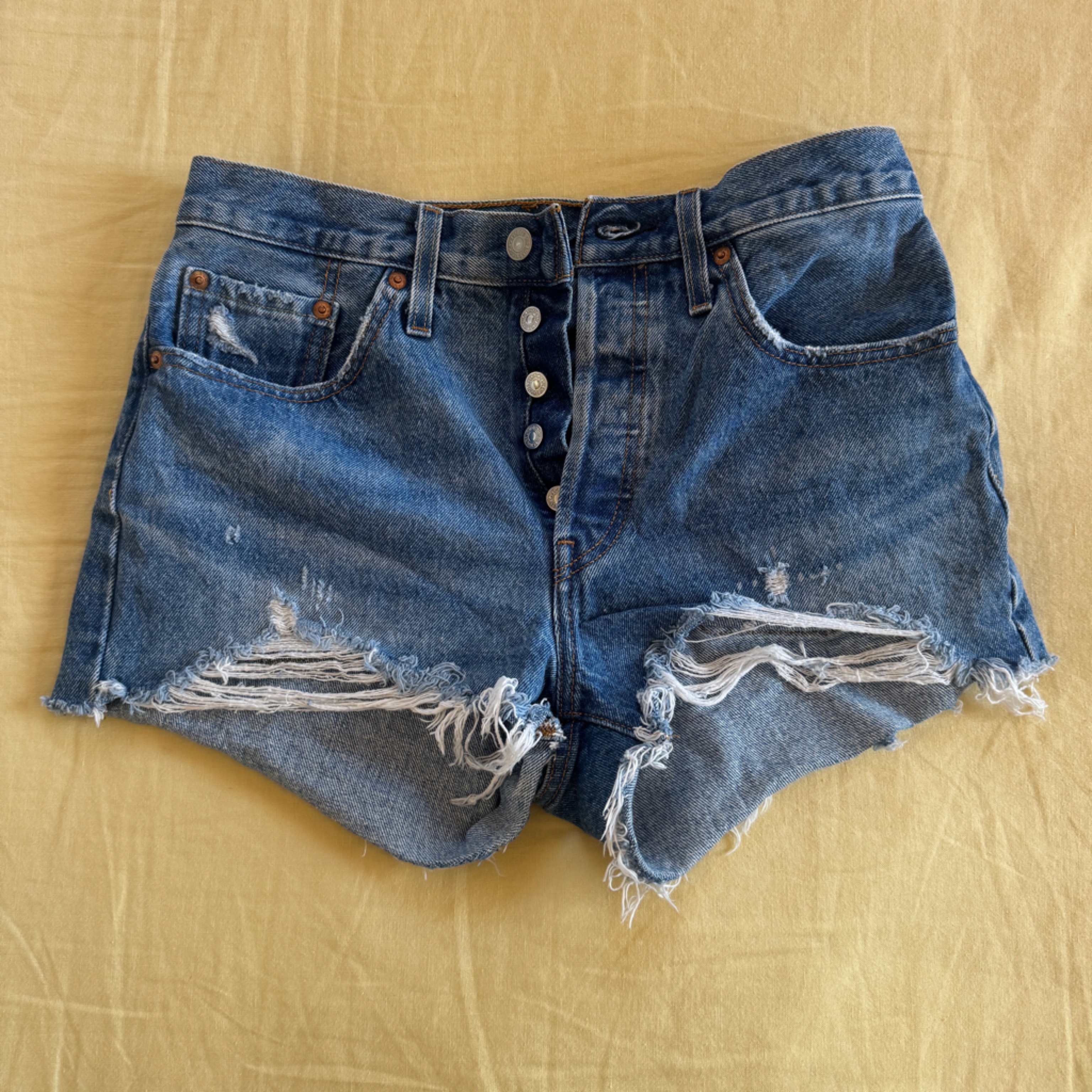 Levi’s Distressed Women Shorts